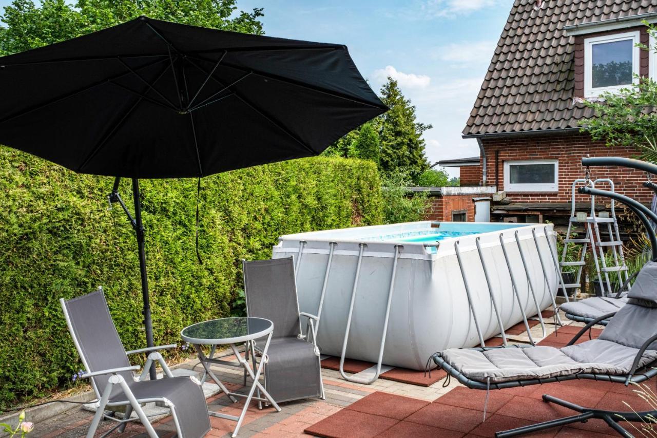 Ferienwohnung Am Elbstrom Stade Luaran gambar